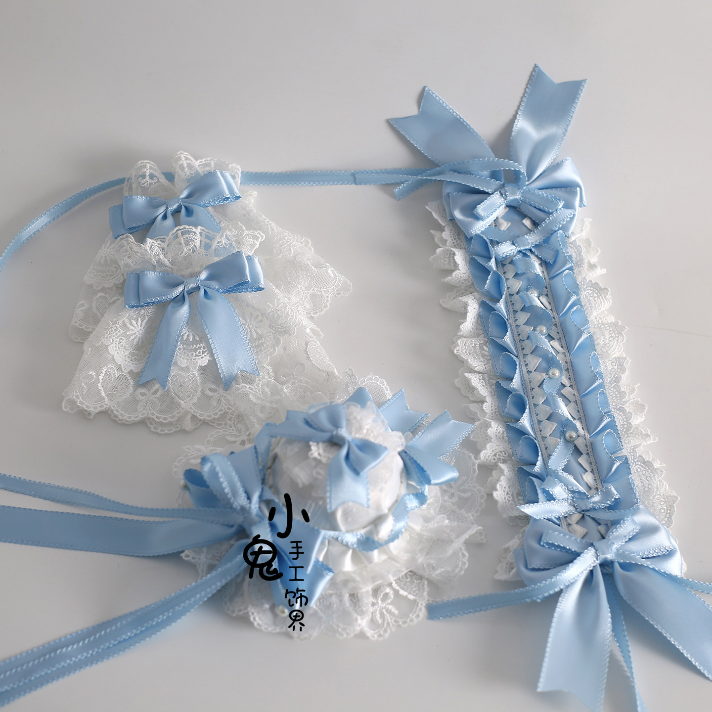 Satin Hair Bonnet - Lace Headband Bnt Headband Rose Lolita