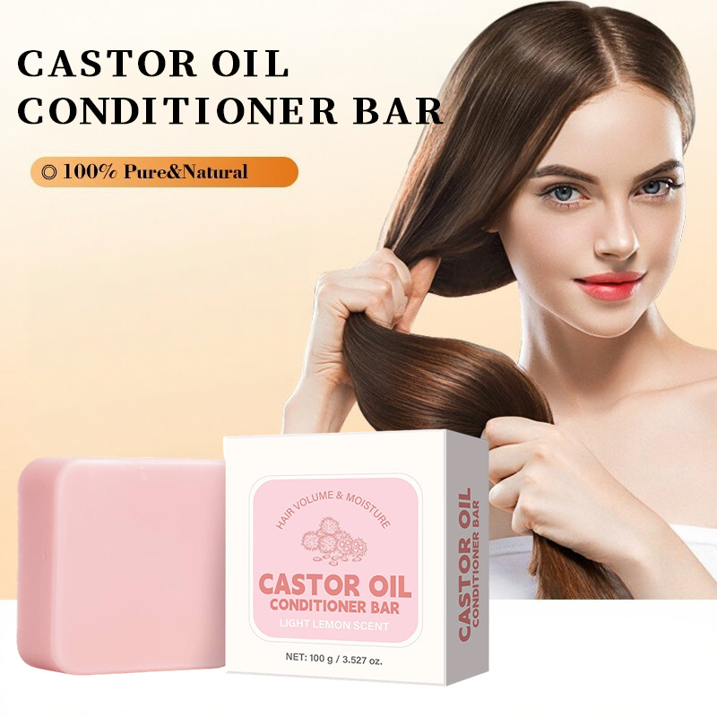 Hair Care Products - Castor Oil Conditioner Soap Bar,Moisturizing Nourishing