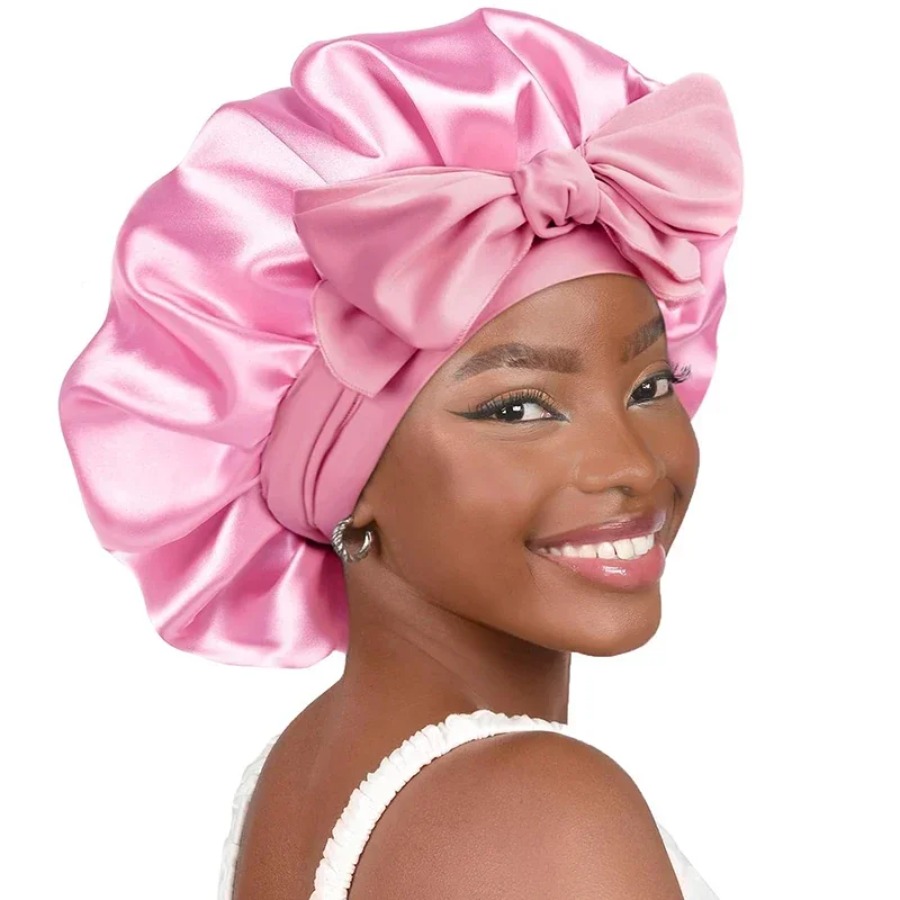 New Satin Solid Sleeping Hat W - Satin Hair Bonnet incelemesi ve fiyatı