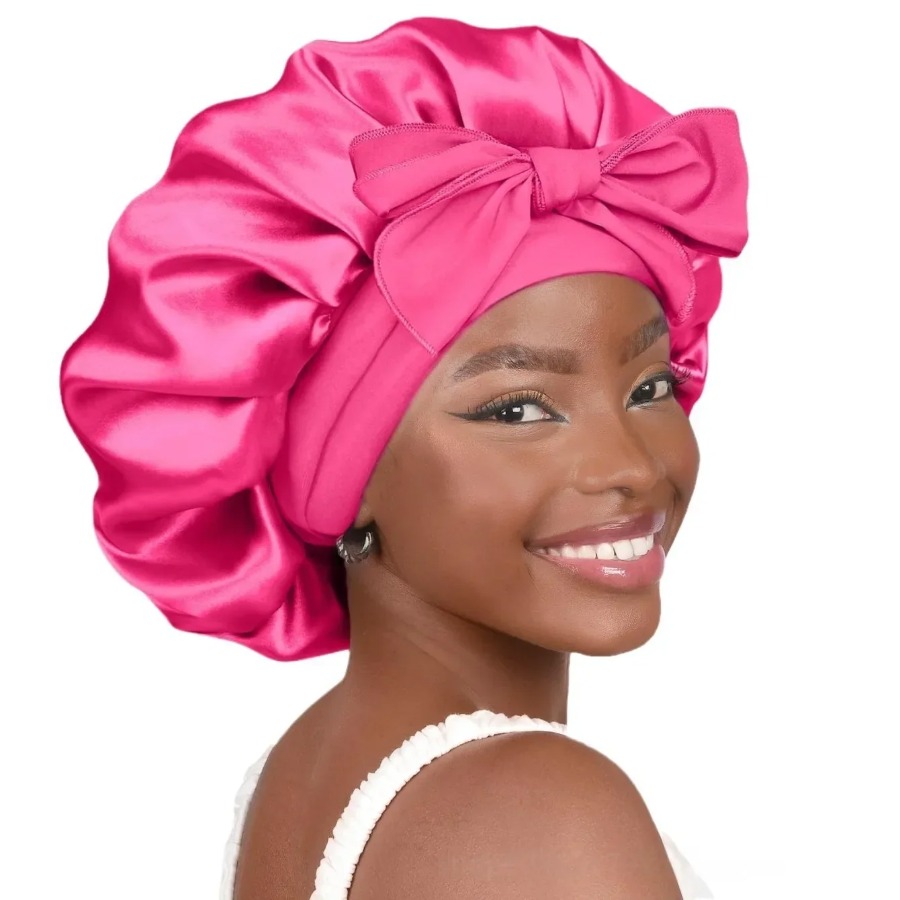 New Satin Solid Sleeping Hat W - Satin Hair Bonnet incelemesi ve fiyatı