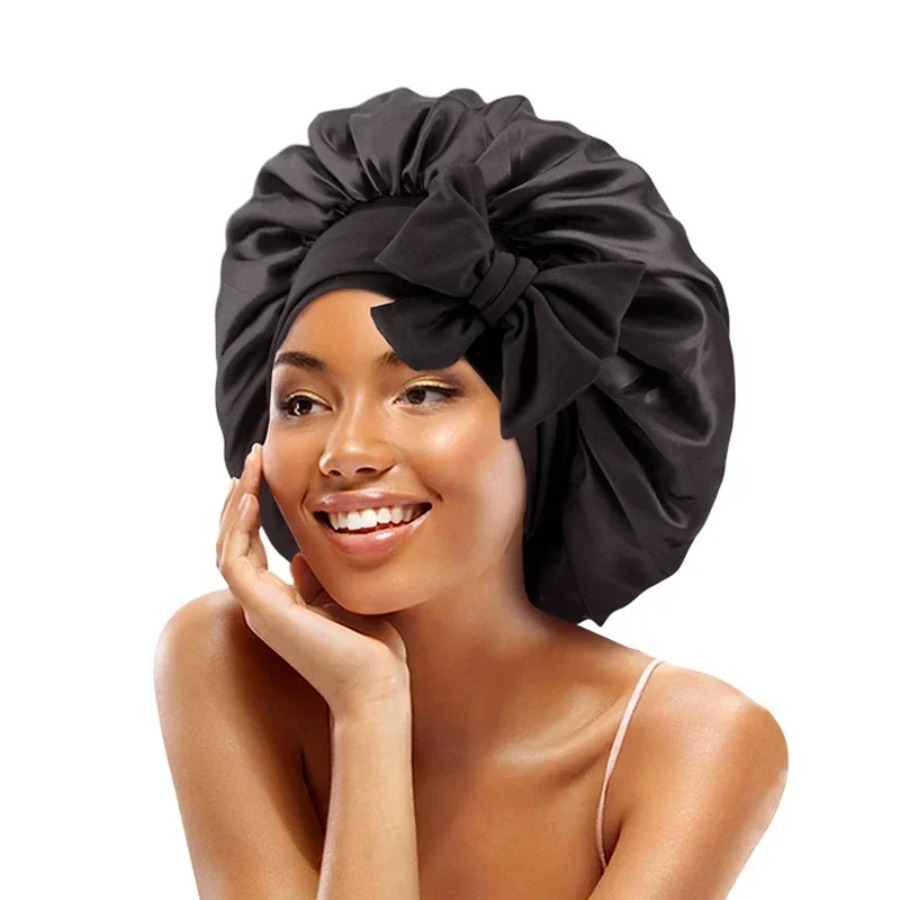 New Satin Solid Sleeping Hat W - Satin Hair Bonnet incelemesi ve fiyatı