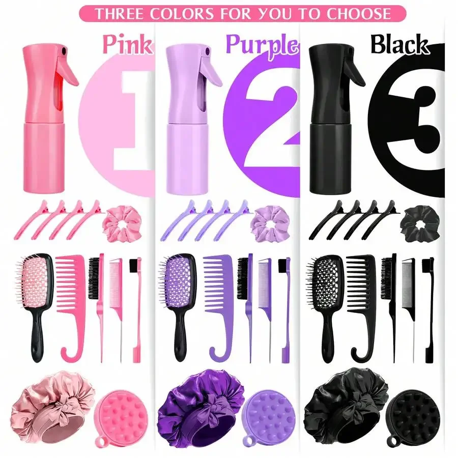 13Pcs Hair Styling Accessories - Satin Hair Bonnet incelemesi ve fiyatı
