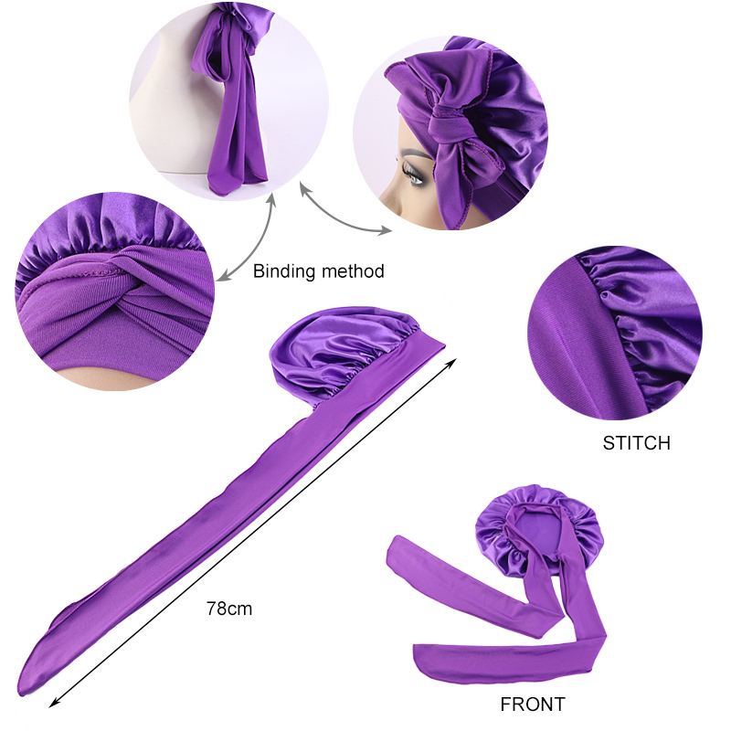 New Satin Sleeping Cap For Wom - Satin Hair Bonnet incelemesi ve fiyatı