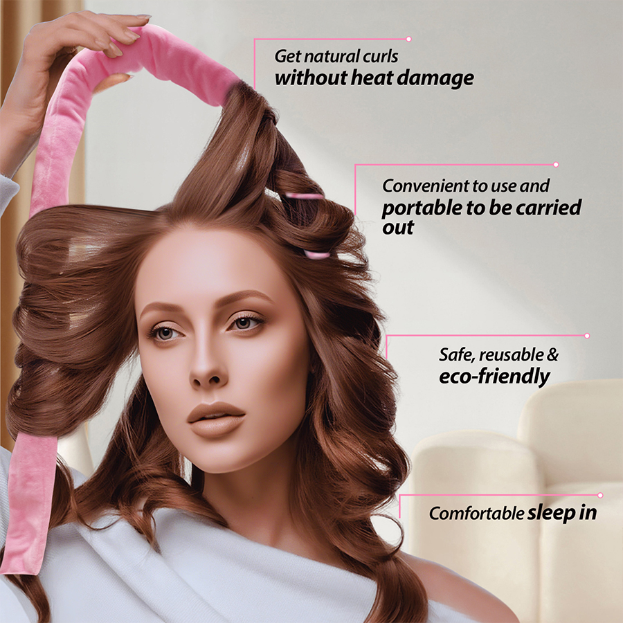 Velvet Heatless Curls Overnigh - Satin Hair Bonnet incelemesi ve fiyatı