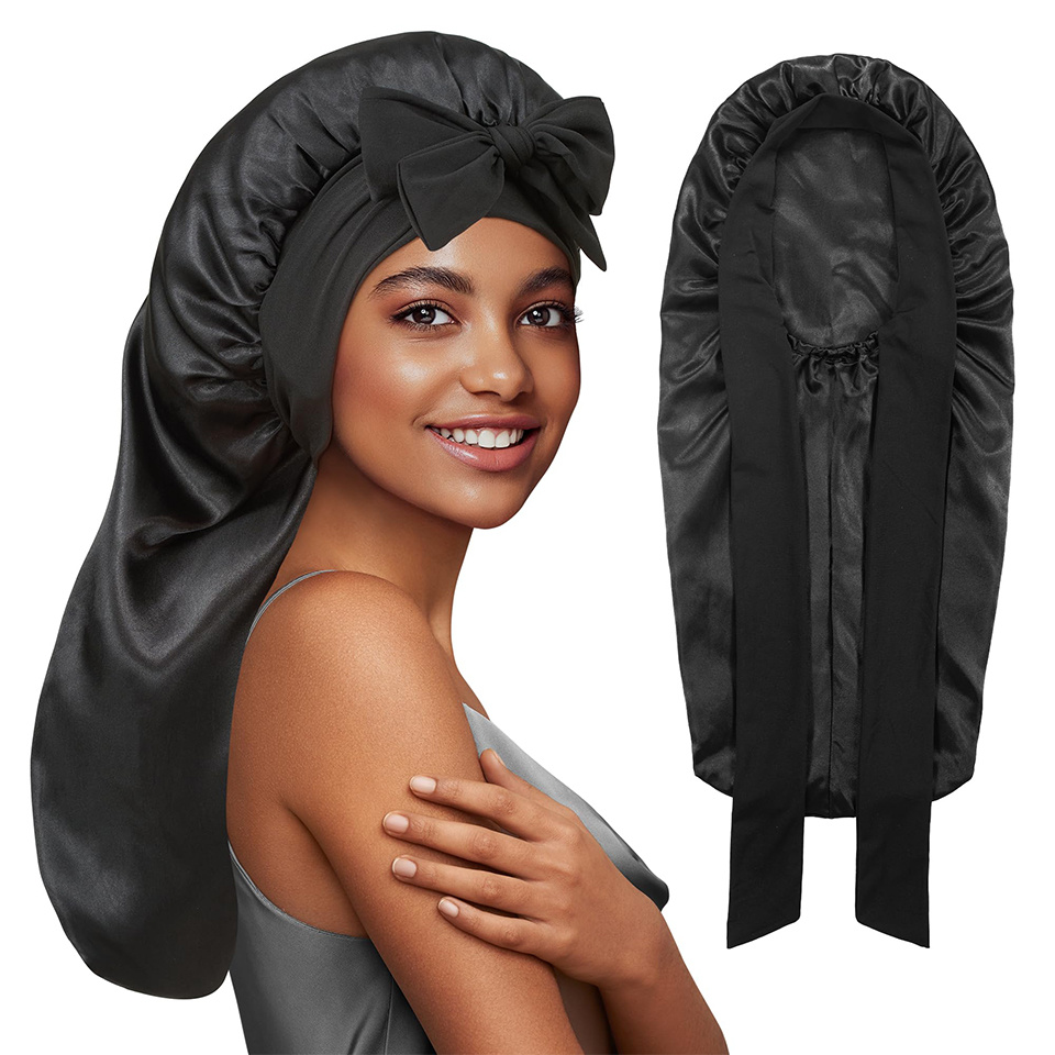 2pcs Extra-Large Satin Bonnets - Satin Hair Bonnet incelemesi ve fiyatı