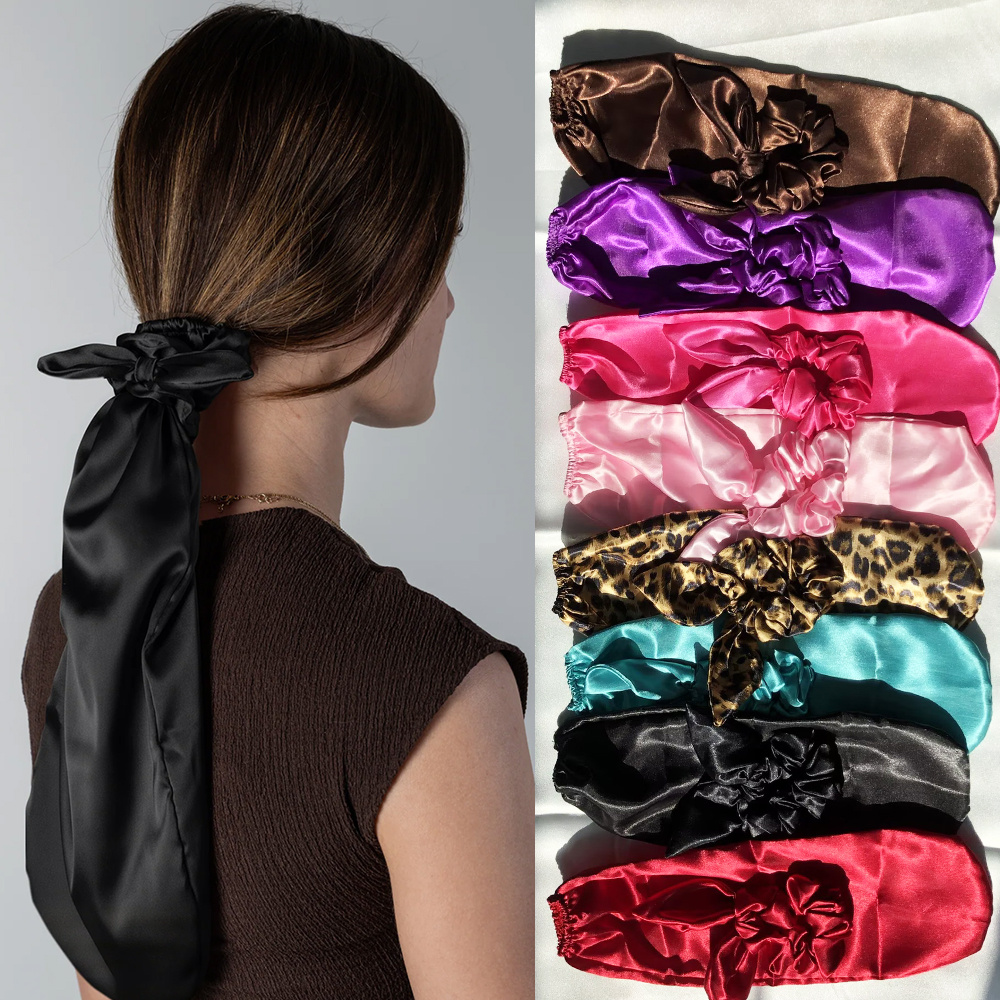 1 Silk Scrunchie+1 Hair Cover  - Satin Hair Bonnet incelemesi ve fiyatı