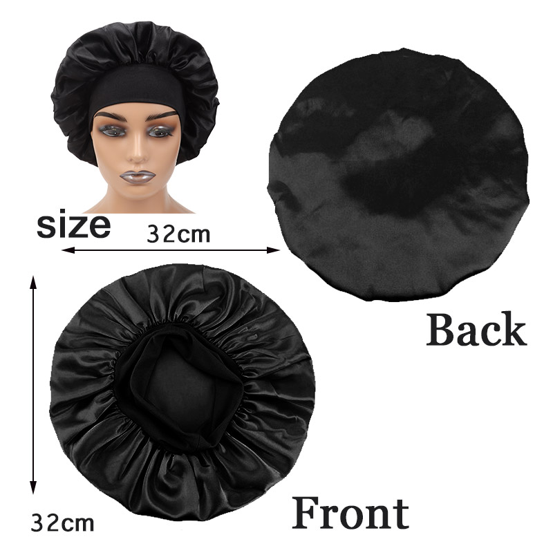 Silk Satin Bonnets Logo Print  - Satin Hair Bonnet incelemesi ve fiyatı