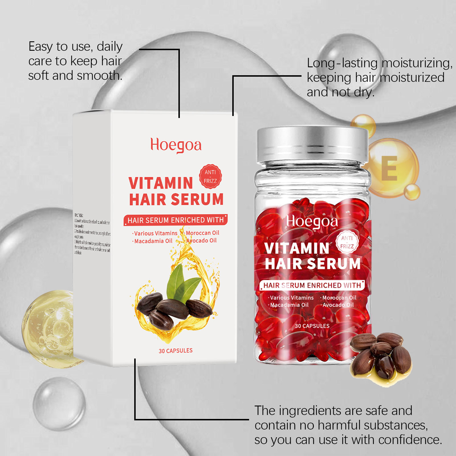 Vitamin Hair Care Serum Capsul - Hair Care Products incelemesi ve fiyatı