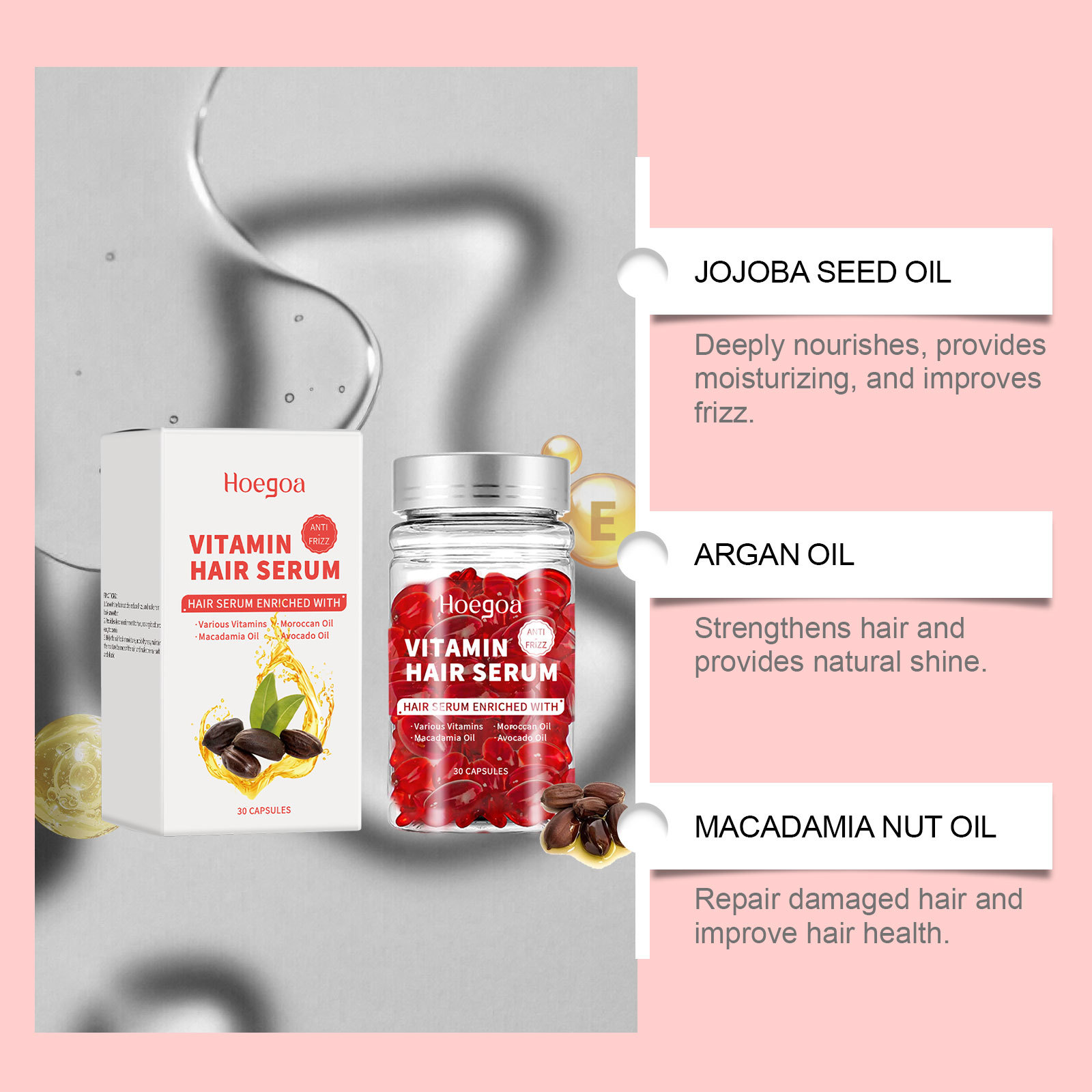 Vitamin Hair Care Serum Capsul - Hair Care Products incelemesi ve fiyatı
